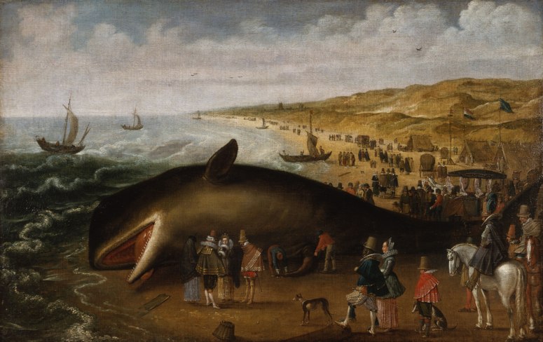 Whale Stranding of 1617, Esaias van de Velde